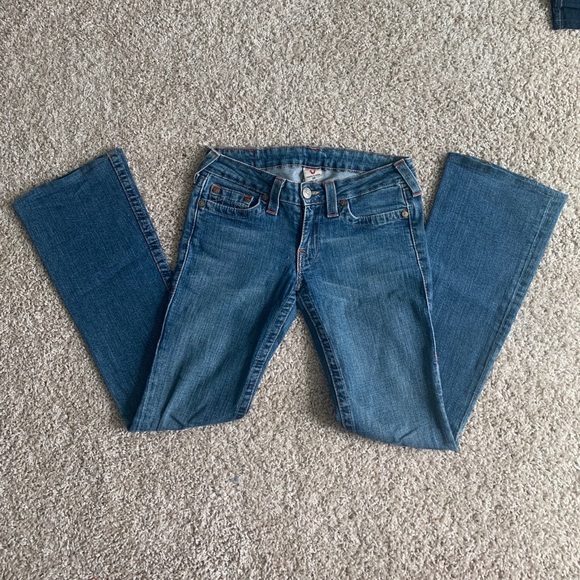 💗 True Religion Emily Stone & Tint Jeans - Picture 3 of 6